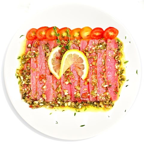 Carpaccio di Tonno agli Aromi