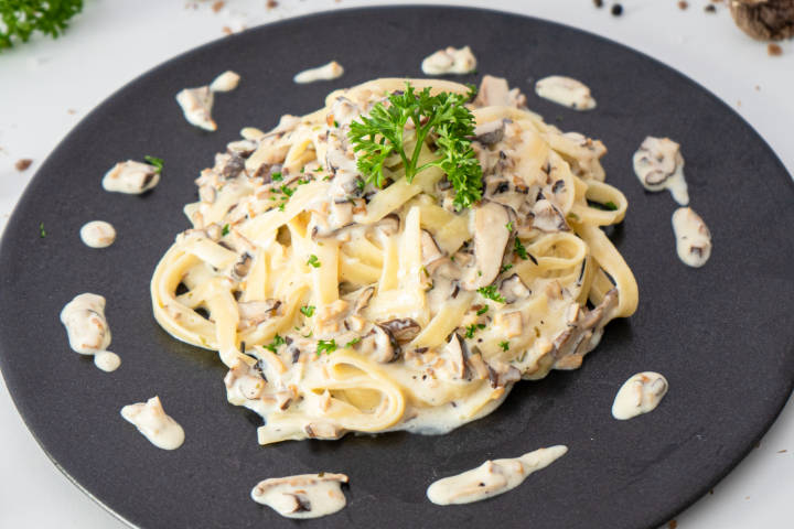 Fettuccine alla Boscaiola